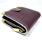 Louis Vuitton Compact Zip Suhali Purple Fold Wallet — view 6