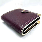 Louis Vuitton Compact Zip Suhali Purple Fold Wallet — view 7