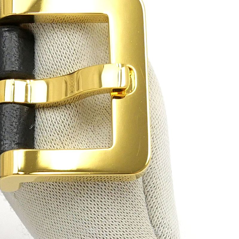 Hermes Belt Pop H Courte 15 85 cm Black Gold Hardware — view 9