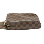 Louis Vuitton Damier Waist Pouch Geronimos Body Bag Ebene — view 4