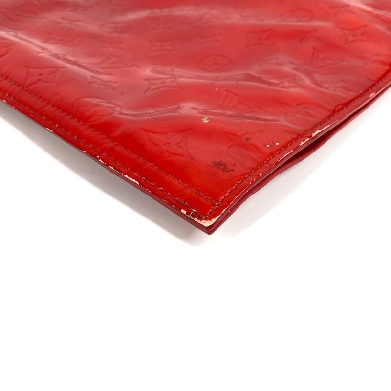 Louis Vuitton Handbag Stanton Monogram Vernis Red — view 6