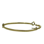 Fendi Baguette Bracelet Bangle Accessories Small FF Logo — view 4