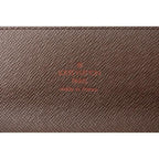 Louis Vuitton Chain Wallet Long Portefeuille Accordeion Damier — view 8