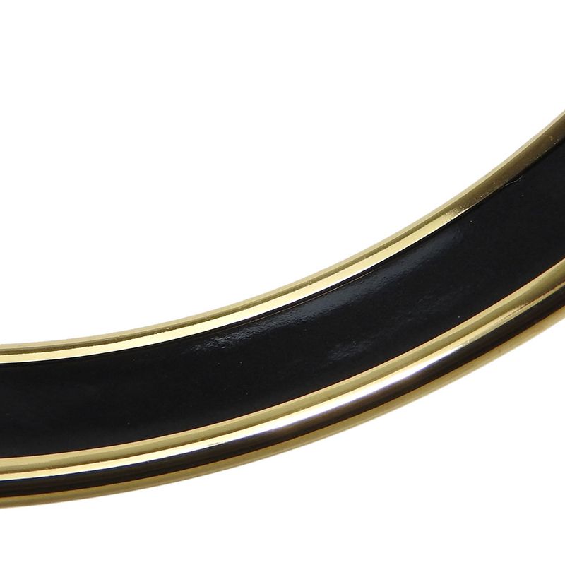 Hermes Bracelet Emile PM Metal Cloisonne Multicolor Gold Red Sailboat Engraved — view 8