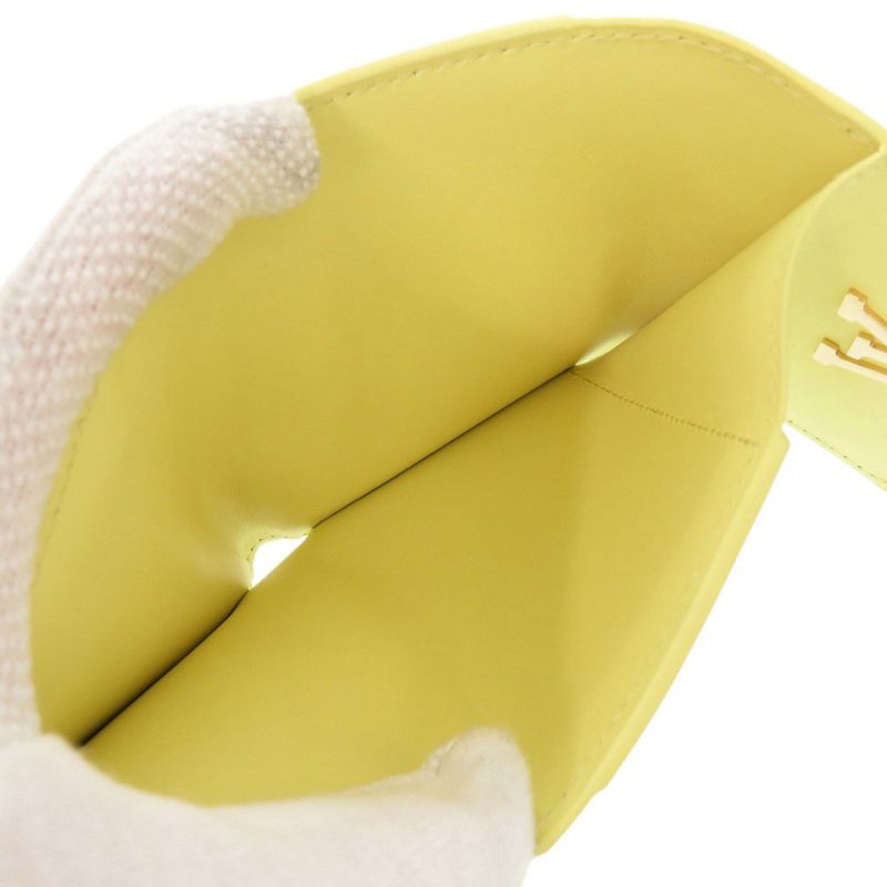 Louis Vuitton Portefeuille Capucines XS IC Chip Taurillon Leather Yellow — view 6
