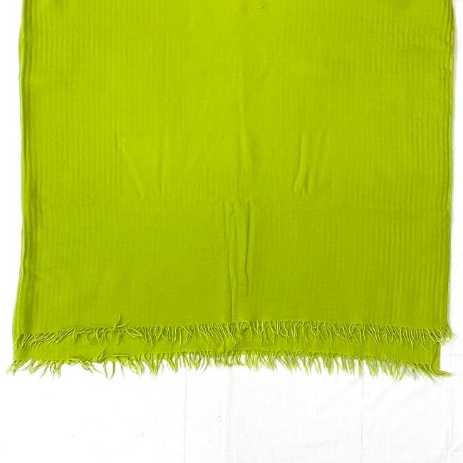 Hermes Shawl Light Green Cleaned 80% Cashmere — view 3