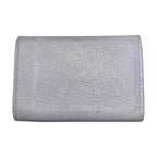 Louis Vuitton Wallet Trifold Portefeuille Lock Mini Purple — view 7