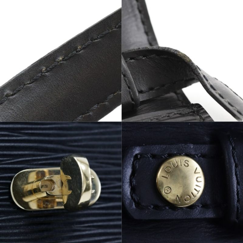 Louis Vuitton Pochette Arche 2-Way Clutch Epi Leather Noir Black — view 8