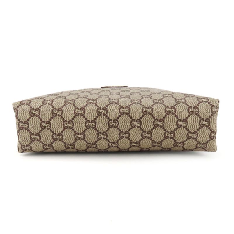 Gucci Second Bag GG Plus Beige Clutch Pouch — view 4