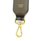 Fendi Strap Mini Shoulder Brown Black Cuff Leather 8 Av105 — view 4