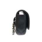 Chanel 19 Chainbelt Bag Chain Belt Waist Ap3774 Black — view 3