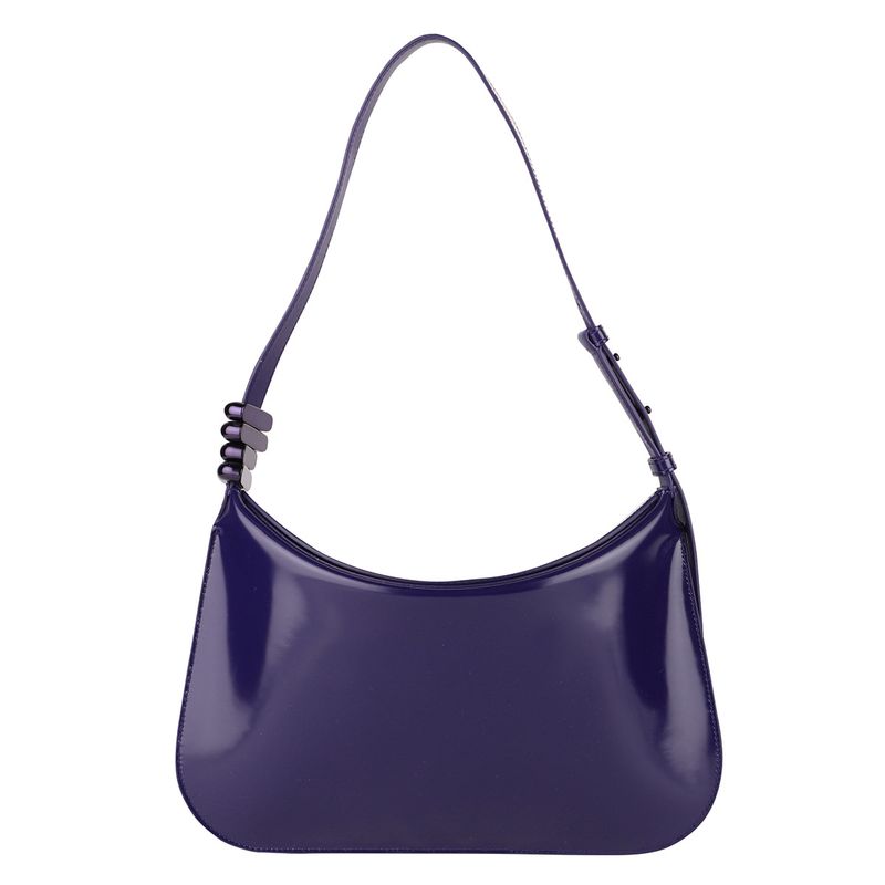 Bottega Veneta Handbag Leather Shoulder Bag Purple — view 2