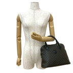 Celine Vintage Macadam Blason Pattern Logo Leather Handbag — view 3