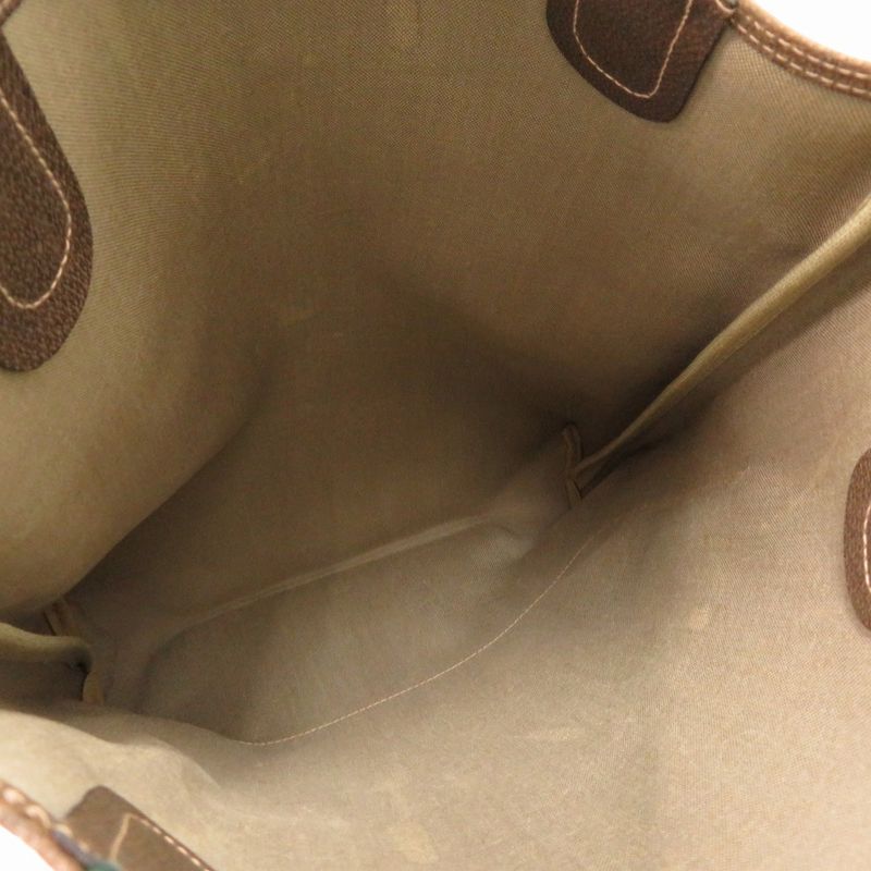 Gucci Vintage Sherry GG 39 002 4487 Canvas Beige Tote Bag 1656 — view 5