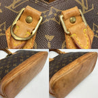 Louis Vuitton Monogram Alma Handbag with Padlock — view 8