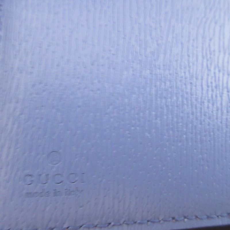 Gucci Leather Purple Bifold Wallet 0558 — view 8