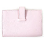 Hermes Bearn Mini Mauve Pere Silver Hardware Vaux Epson Compact Wallet Bifold — view 3