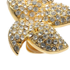 Christian Dior Gold Plated And Rhinestone 25.0 g Earrings — view 6