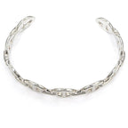 Hermes Bracelet Chaine D'ancre Anchene Bangle SH AG 925 SV Silver — view 6