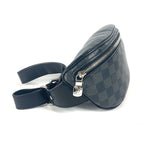 Louis Vuitton Body Bag Bum Damier Graphite Canvas Black — view 3