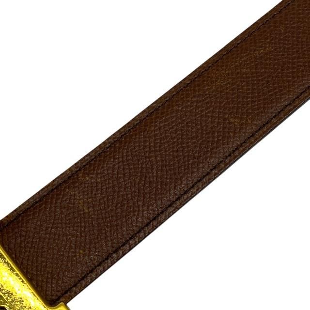 Hermes Constance Belt Accessories Small Leather Brown Green Marked — view 7