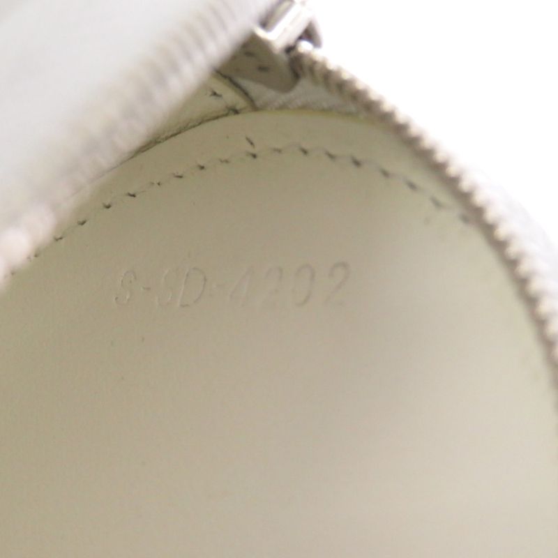 Celine Triomphe Leather Silver Coin Case 0117 — view 7