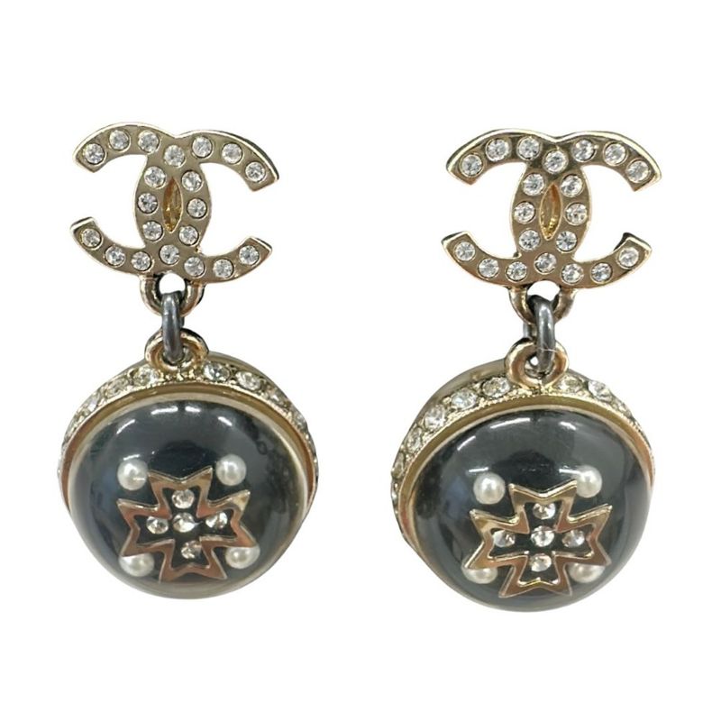 Chanel Crystal Earrings — view 8