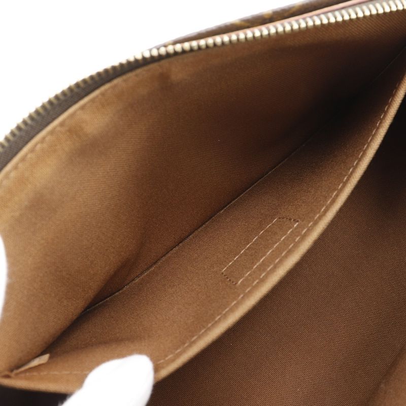 Louis Vuitton Popincourt Monogram Canvas Brown Vi0065 Handbag — view 7