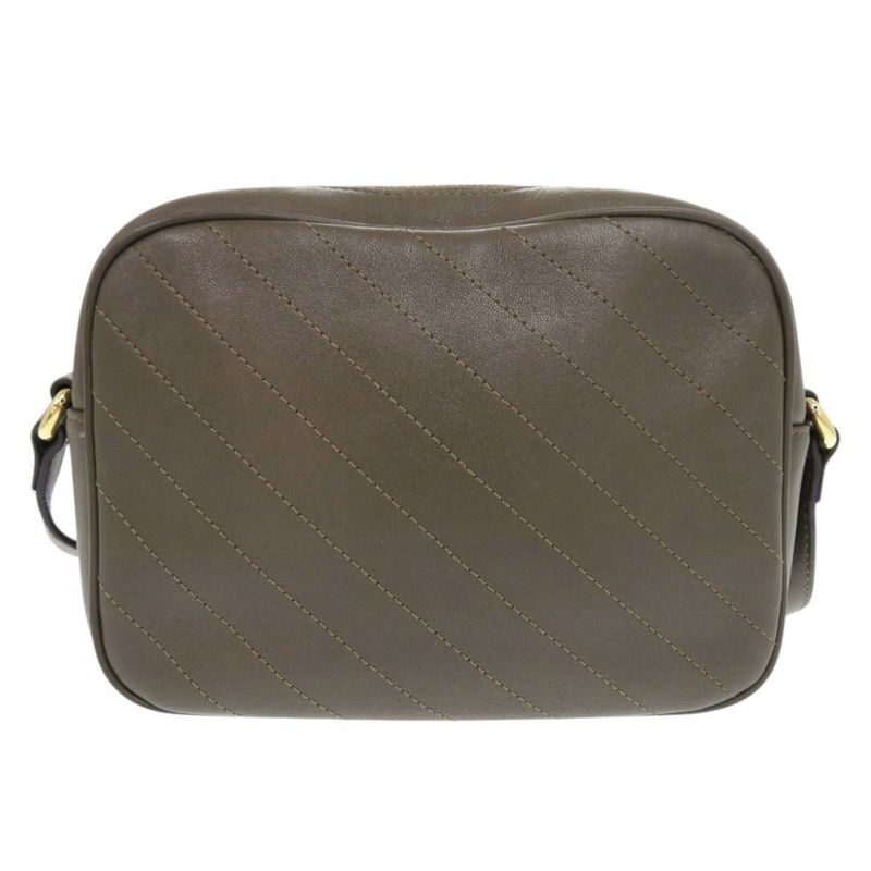 Gucci Blondi Leather Brown Shoulder Bag 0312 — view 2