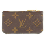 Louis Vuitton Monogram Pochette Cles Brown Coin Case Wallet 0945 — view 3