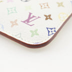 Louis Vuitton Pochette Cles Monogram Multicolor White Ca4019 Coin — view 5