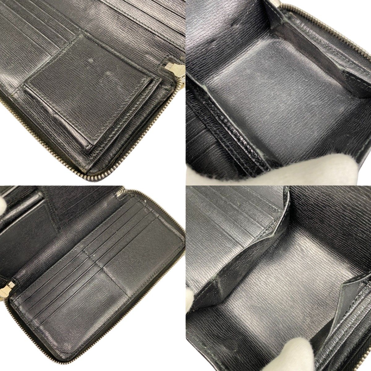 Gucci Round Zipper Long Wallet Interlocking G Shape Softening Yes — view 9