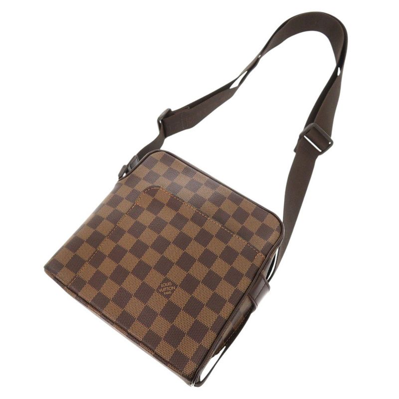 Louis Vuitton Olaf PM Damier Brown Shoulder Bag 1257 — view 5