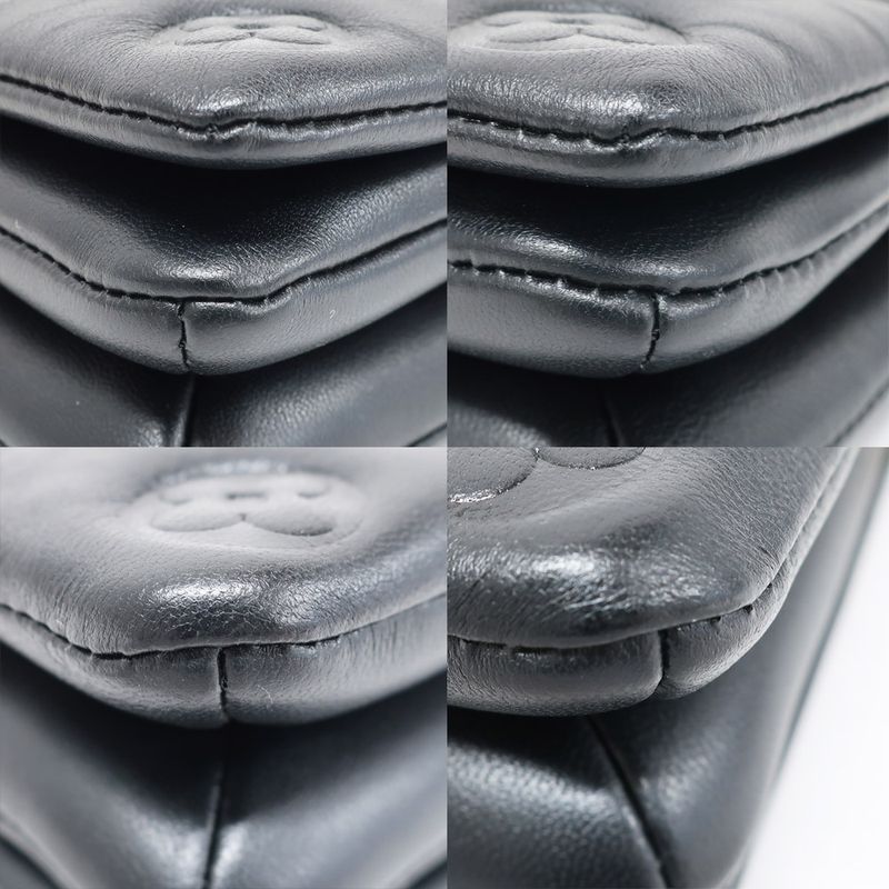 Louis Vuitton Pochette Cousin Shoulder Bag Monogram Black — view 6