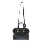 Fendi 2-Way Chameleon Leather Shoulder Bag Black — view 2