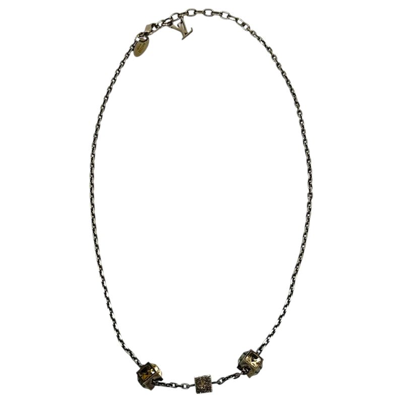 Louis Vuitton Collier Gamble Cube Necklace — view 3