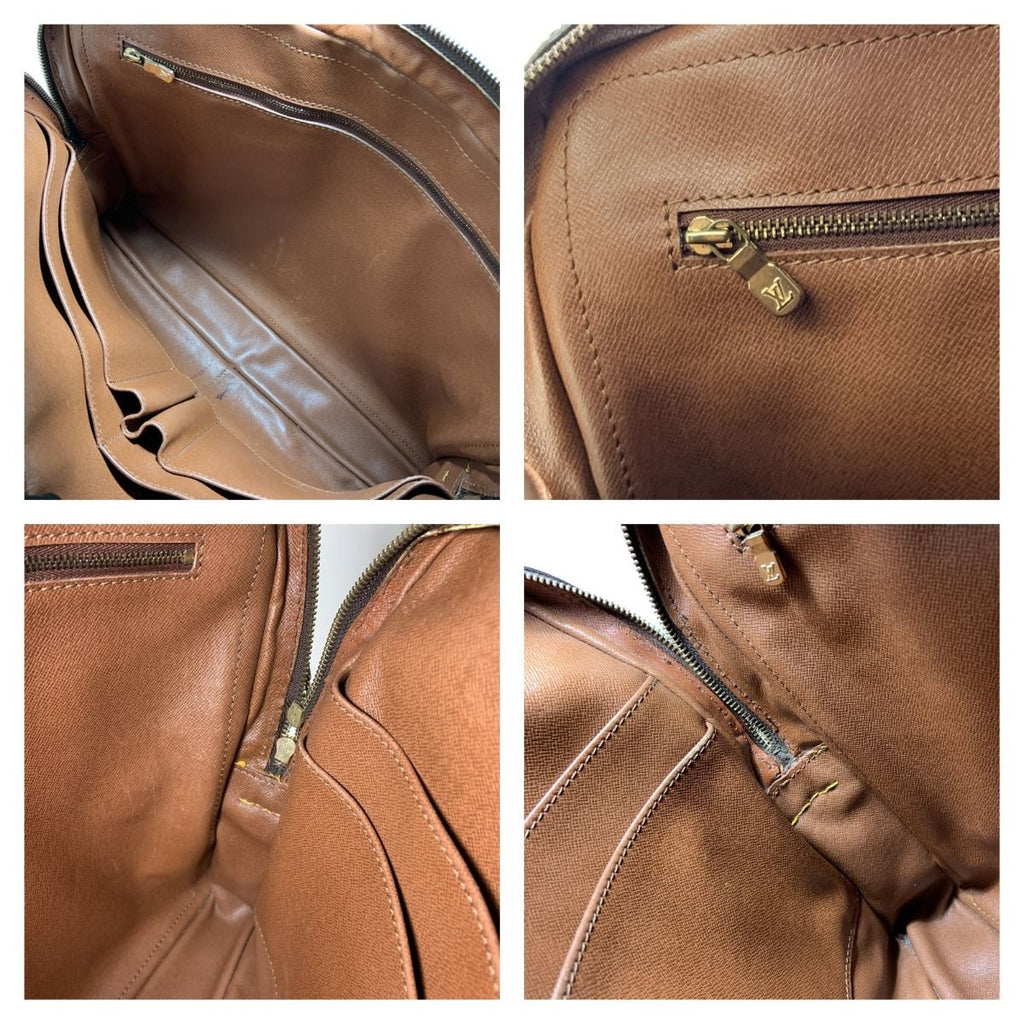 Louis Vuitton Monogram Porte Document Voyage Business Bag Brown — view 6