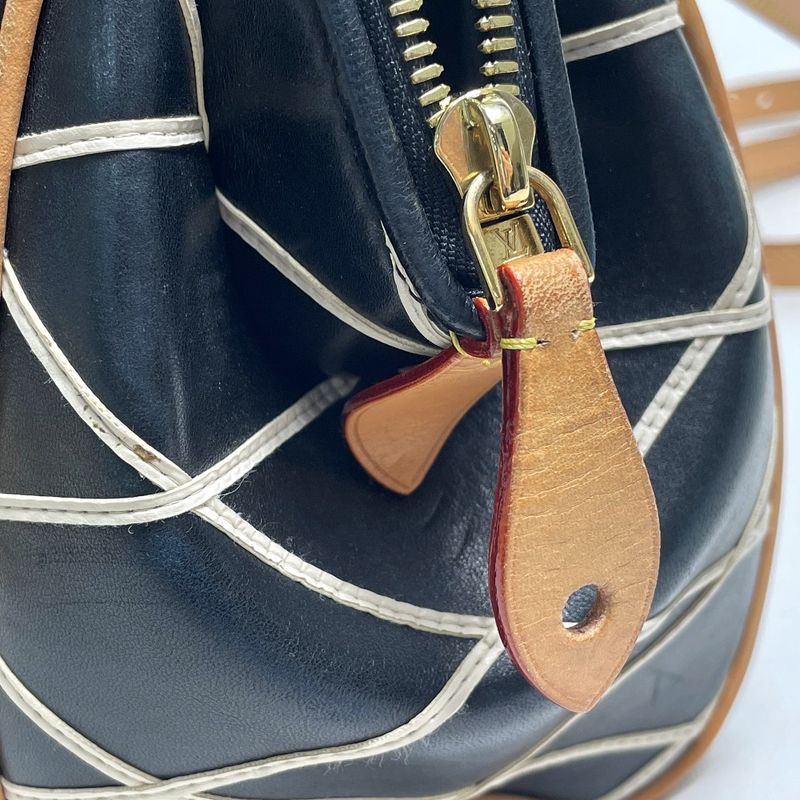 Louis Vuitton Handbag Marthage Duc BB Lambskin Noir Black — view 6