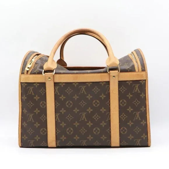 Louis Vuitton Sac Chien 40 dog Carrier Monogram Pet Travel Bag Purse — view 5