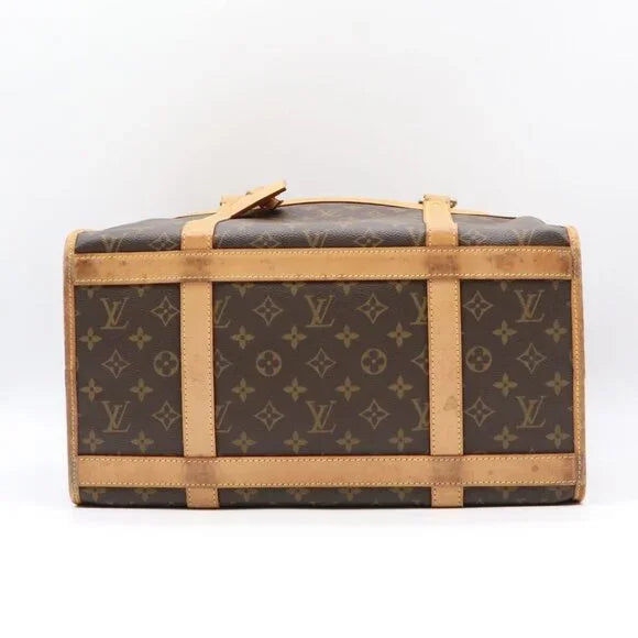 Louis Vuitton Sac Chien 40 dog Carrier Monogram Pet Travel Bag Purse — view 7