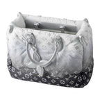Louis Vuitton Tote Bag On The Go MM Frost Silver — view 4