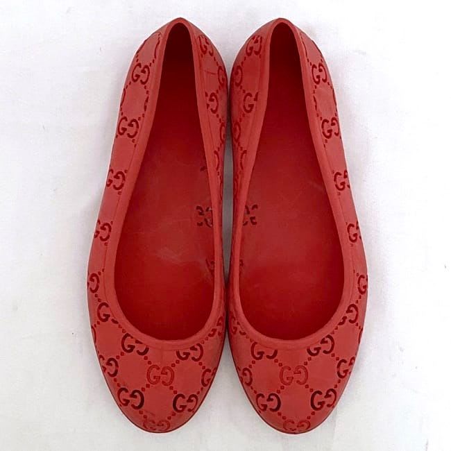 Gucci Shoes Red Orange Cima — view 2