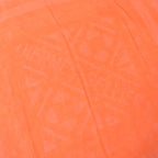Hermes Carre 110 Cashmere Silk-blend Jacquard Serie Fringed Scarf Orange — view 7