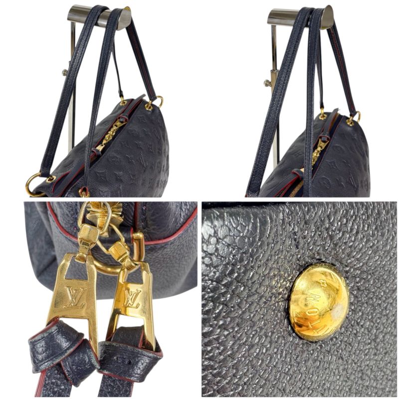Louis Vuitton Pontje Shoulder Bag Mini Tote Empreinte Leather Embossed Navy — view 7
