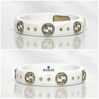 Gucci Icon Ring White Yellow — view 5
