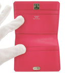 Hermes Medor Chevre Shamkira Rose Extreme Silver Hardware — view 7
