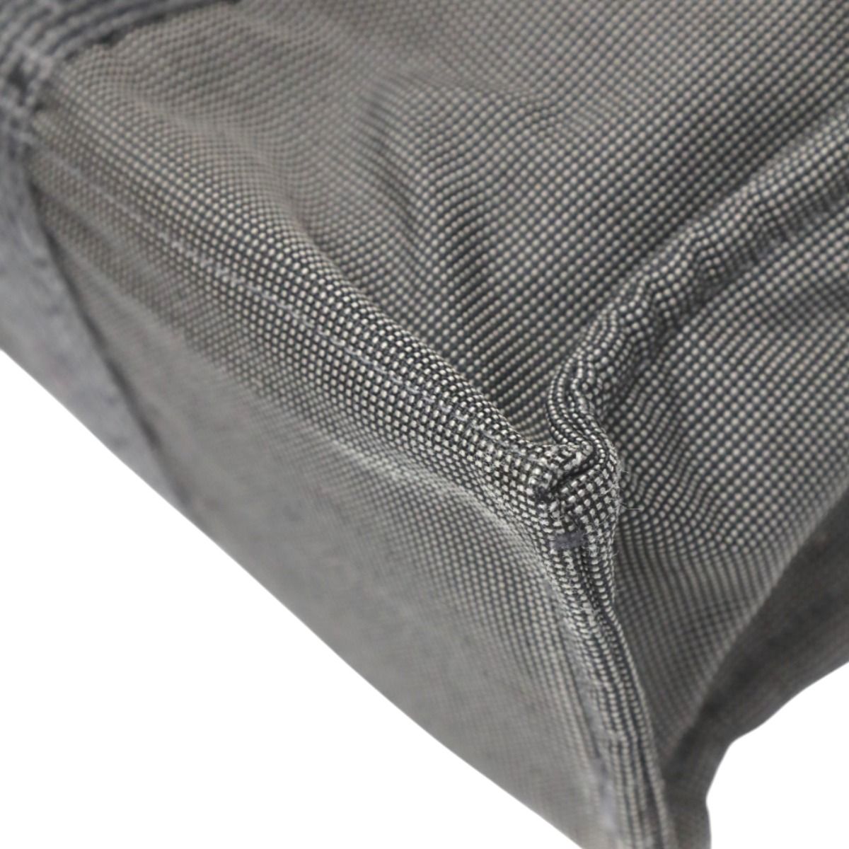 Hermes Yale Line Tote MM Canvas Bag Gray — view 7