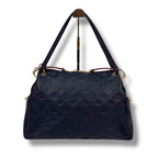 Louis Vuitton Pontje Shoulder Bag Mini Tote Empreinte Leather Embossed Navy — view 3