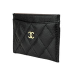 Chanel Card Case Porte-Cartes Classic Black — view 6