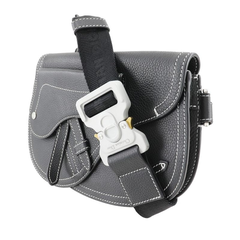 Dior Saddle Calf Black Body Bag — view 2